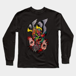 Tooth eye Long Sleeve T-Shirt